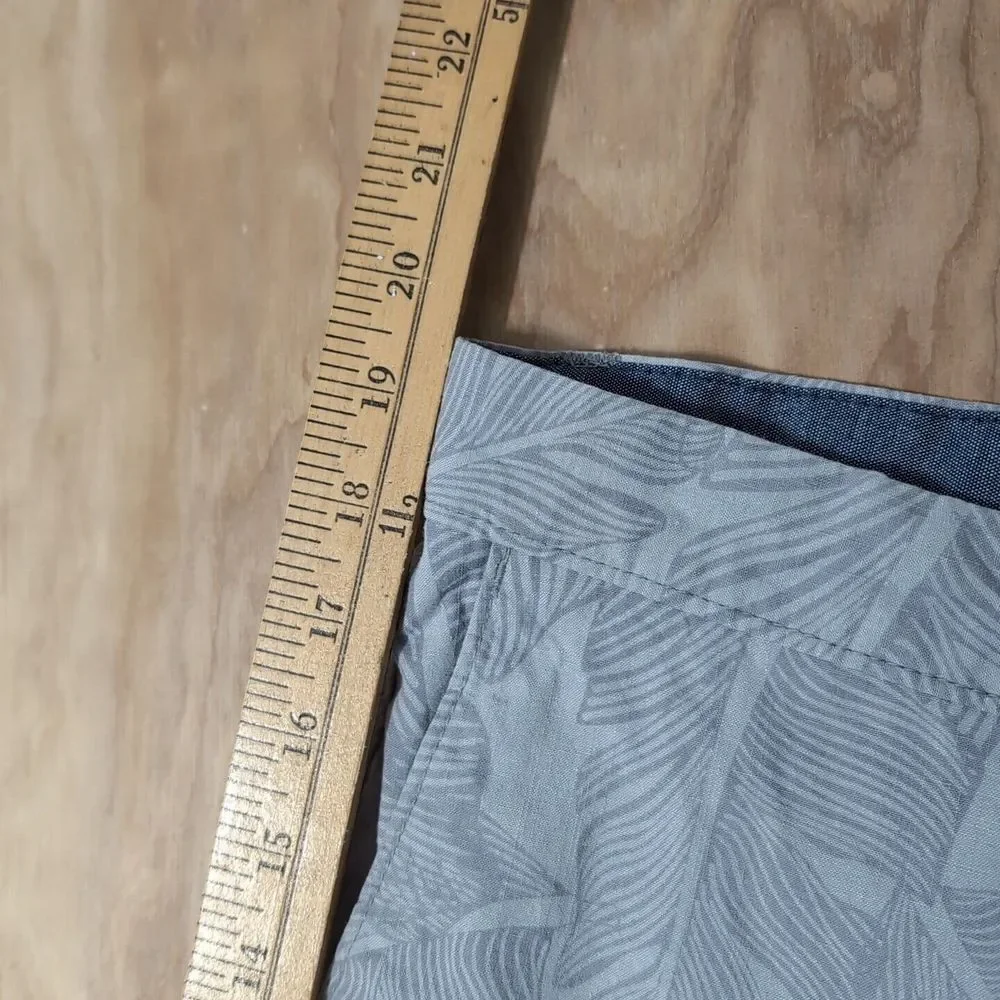 Banana Republic‎ Aiden Shorts Palm Leaf Print 9